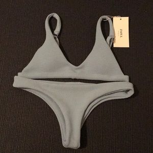 Brand new Zaful blue bikini